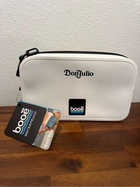 White Waterproof Sleeve Bag with Don Julio Logo